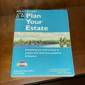 Plan Your Estate 7th Ed. NOLO Law for All Book